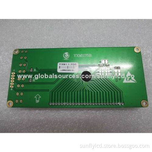 STN 7-segment LCD Display, -20 to 70°C Operating Temperature